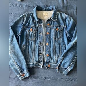 Small denim jacket from J. Crew